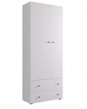 Шкаф ДМ 800 с 2-мя ящиками (белый) в Лысьве - lysva.mebel-74.com | фото