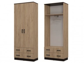 Шкаф «ЛОФТ» для одежды с 2-я ящиками в Лысьве - lysva.mebel-74.com | фото