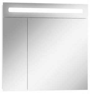 Шкаф-зеркало Аврора 70 с подсветкой LED Домино (DV8007HZ) в Лысьве - lysva.mebel-74.com | фото