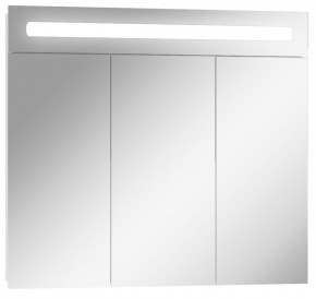 Шкаф-зеркало Аврора 80 с подсветкой LED Домино (DV8009HZ) в Лысьве - lysva.mebel-74.com | фото