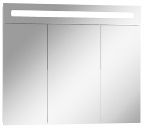 Шкаф-зеркало Аврора 85 с подсветкой LED Домино (DV8010HZ) в Лысьве - lysva.mebel-74.com | фото