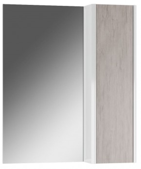 Шкаф-зеркало Uno 60 Дуб серый левый/правый Домино (DU1503HZ) в Лысьве - lysva.mebel-74.com | фото