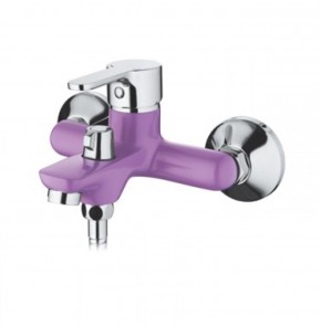 Смеситель для ванны Accoona A6367S фиолетовый в Лысьве - lysva.mebel-74.com | фото