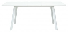 Стол ФИН 120 Белый, стекло/ Белый каркас М-City в Лысьве - lysva.mebel-74.com | фото