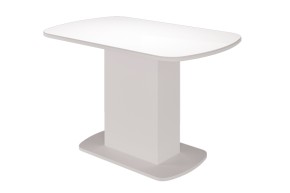 Стол обеденный Соренто (Белый глянец) в Лысьве - lysva.mebel-74.com | фото