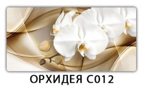 Стол раздвижной Трилогия с фотопечатью Орхидея C012 в Лысьве - lysva.mebel-74.com | фото