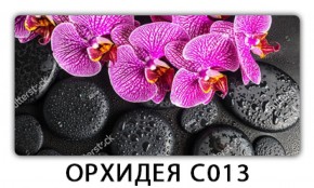Стол раздвижной Трилогия с фотопечатью Орхидея C013 в Лысьве - lysva.mebel-74.com | фото