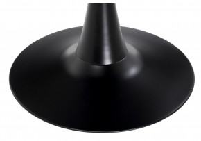 Стол стеклянный Tulip 90x74 black glass в Лысьве - lysva.mebel-74.com | фото