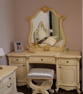 Туалетный стол Мона Лиза БЕЗ Зеркала (крем) в Лысьве - lysva.mebel-74.com | фото