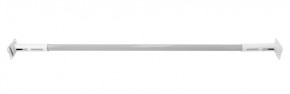 Турник раздвижной 1450-1700 цв. белый-серый FLEXTER PROFI в Лысьве - lysva.mebel-74.com | фото