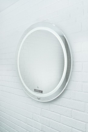 Зеркало Gia 75 white с подсветкой Sansa (SGa1044Z) в Лысьве - lysva.mebel-74.com | фото