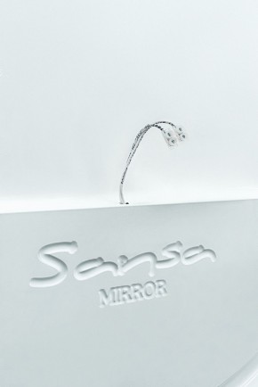 Зеркало Gia 75 white с подсветкой Sansa (SGa1044Z) в Лысьве - lysva.mebel-74.com | фото