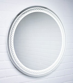 Зеркало Прая 700х700 с подсветкой Домино (GL7048Z) в Лысьве - lysva.mebel-74.com | фото