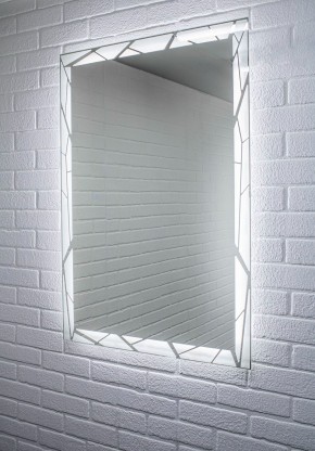 Зеркало Сеул 1000х700 с подсветкой Домино (GL7029Z) в Лысьве - lysva.mebel-74.com | фото
